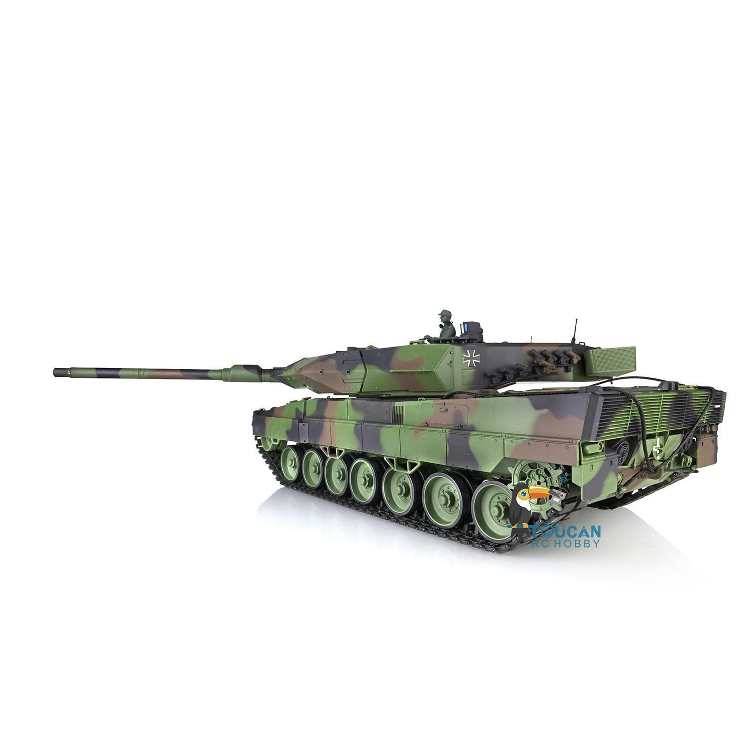 Heng Long 1/16 TK 7.0 Upgraded Ready to Run Leopard2A6 RC Tank 3889 Li