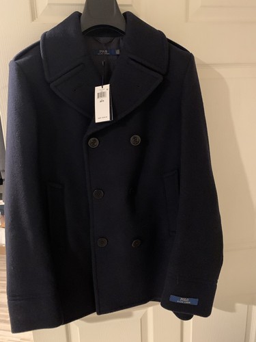 polo ralph lauren wool peacoat
