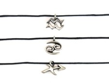 Astrology Zodiac Sign Pendant Necklace Choker Aquarius Cancer Sagittarius