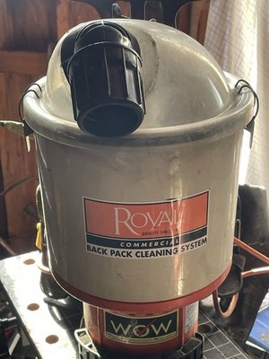 ROYAL Commercial Lightweight Backpack Harness Vacuum Cleaner Works Well