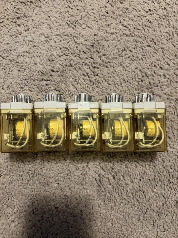 Daito 2320 Plug-In Relay 11-Pin AC120V 10A Lot of 5