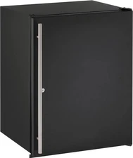 U-Line UADA24RB13B 24" Black Undercounter Compact Refrigerator NIB #155890