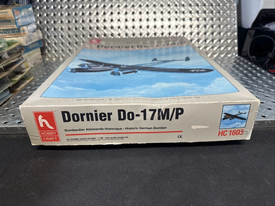 Hobby Craft 1/48 Bombardero Alemán Dornier Do-17M/P Modelo Kit (SELLADO - CAJA) Foto 3 de 4