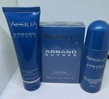 ARMAND DUPREE ACQUA Colonia-desodorante-Balsamo para despues de afeitar set de 3