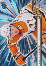 2025/26 Upper Deck Series Two #255 Frank Vatrano Outburst Silver Base Parallel