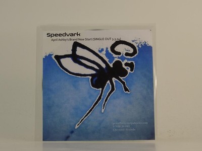 SPEEDVARK APRIL ASHBY'S BRAND NEW START (H1) 1 Track Promo CD Single including P