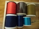 Lot 23 spools Vtg 100% Polyester Thread-Various Brands-Clarks,Excel,&others — photo 2