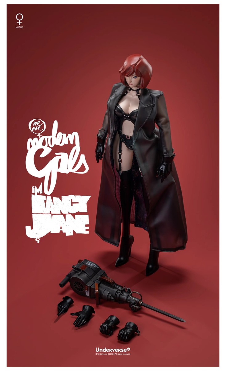 UV Underverse Modern Gals Series Fancy Jane 1/6 Action Figure | eBay