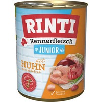Rinti Kennerfleisch Junior Huhn | 12X 800G Hundefutter Nass