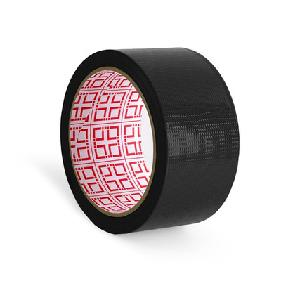Black Duct Tape Heavy Duty Waterproof,2 Inch X 22 Yard Strong Industrial Strengt