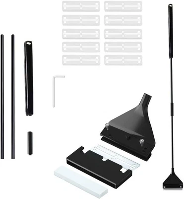 TERJBG Aquarium Reinigungswerkzeuge, Aquarien Scheibenreiniger 62 cm