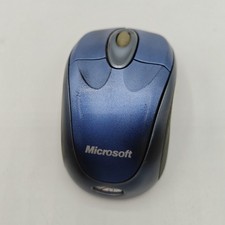 Microsoft Wireless Notebook Optical Mouse 3000 Blue USB Receiver Tested