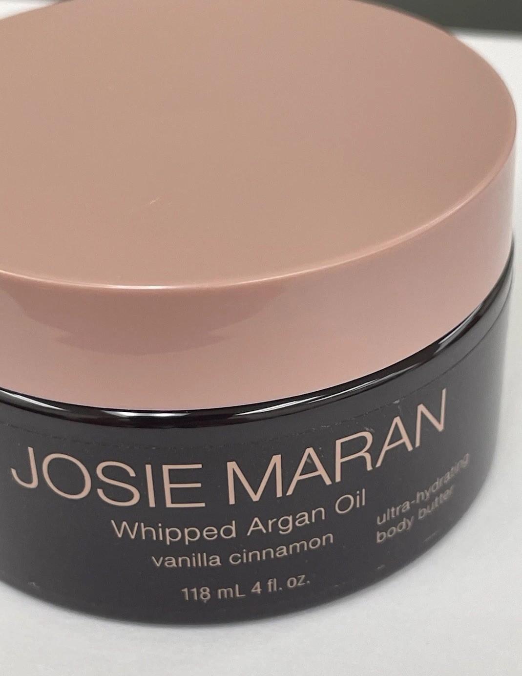 Josie Maran Vanilla Cinnamon Whipped Argan Oil Body Butter 4oz Fresh