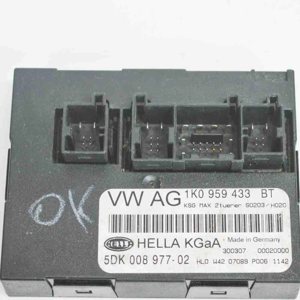 Centralina comfort VW GOLF V 1K1 1K0959433BT 1.4 benzina 55kw 2007 2579874 - Immagine 2 di 2