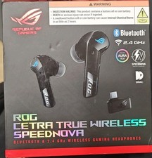 ASUS ROG Cetra True Wireless Gaming Headphones 2.4 GHz Bluetooth 5.3, ROG
