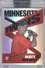 2004 Topps Pristine Uncirculated Refractor 362/399 Matt Moses #141 0j6
