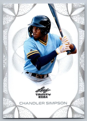 #ad #ad Chandler Simpson 2024 Leaf Trinity Mega Box #20 $0.99