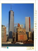 Calvendo Puzzle Manhattan Skyline Von New York City | 2000 Teile Lege-GrößE 90 ×