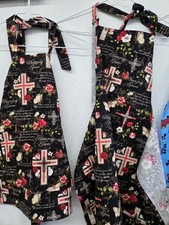 Mom and Me Mother Daughter Matching Aprons Gift Set for Kitchen set Amazing Grac