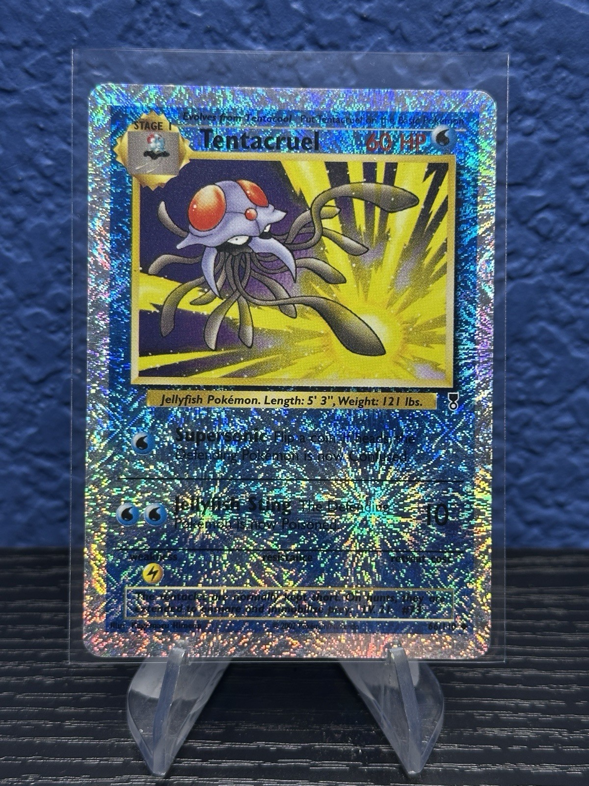 Pokemon Card - Tentacruel 66/110 Legendary Collection Reverse Holo Vintage WOTC