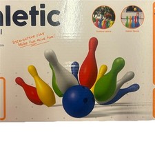 Bincofun Athletic Bowling Ball Toy Set with Pins, Ages 3 , Age Level 3-4
