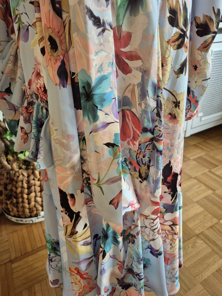 Maxikleid Von Kinzi Gr. M Blogger Träumchen Romantisch Stiefelkleid Herbst - Bild 3 von 4