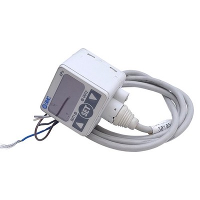 SMC ZSE40F-T1-62L Digital Pressure Switch PNP Output, 12-24VDC, -100 to 100kPa