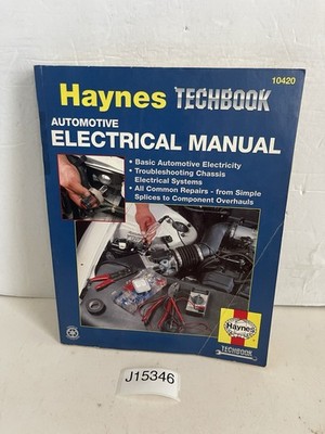 Automotive Electrical Manual by John Haynes (1990, Trade Paperback)