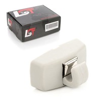 Sonnenblendenhalter Clips Perlgrau Mit Abdeckung FüR VW Transporter V VI T5 T6
