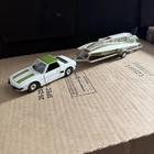 Corgi Gift Set 37 Fiat X1/9 & Carlsberg Power Boat - Good Vintage Original