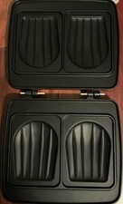 Croquade Croque Monsieur & Toast Waffle Plate-Modelo 005-Edición Limitada *NUEVO (SIN CAJA)