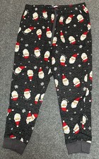 Old Navy Men s Santa Claus Christmas Winter Flannel Pajama Pants Sleep Lounge L