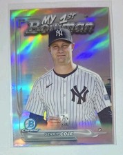 Gerrit Cole M6 1st Bowman Refractor Insert 2024 Topps Bowman Chrome Baseball