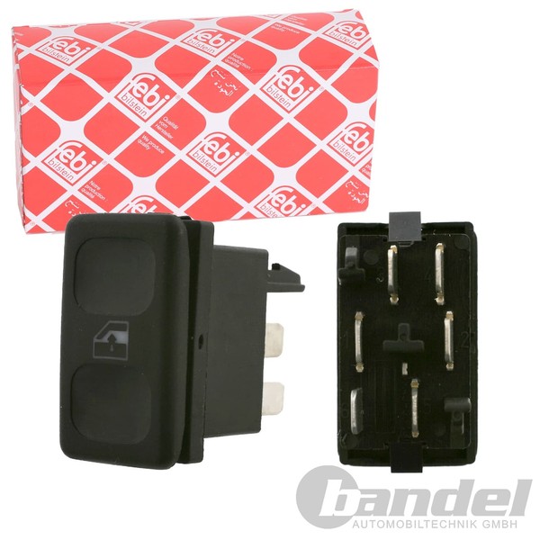febi bilstein Fensterheberschalter EFH Hinten Vorne Passend FÜR Seat Cordoba-image