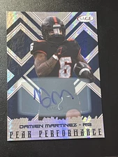 2025 Sage - Peak Performance - Blue - Auto - Damien Martinez #PKA-DM