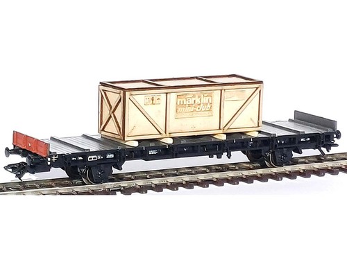Loewe 2470 H0 carga caja de ultramar Märklin Mini Club | Condition: Neu