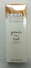 New Laura Geller Quench-n-Tint Hydrating Foundation, Deep, 1.76 oz, in Box