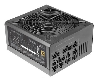 Mars Gaming MPB1000P PC-Netzteil ATX 3.1 1000W 80Plus Gold PCIe 5.1 B-Ware