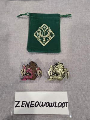 Hydralisk GOLD & REGULAR 2016 BlizzCon Pin Series 3 Gold StarCraft Blizzard RARE