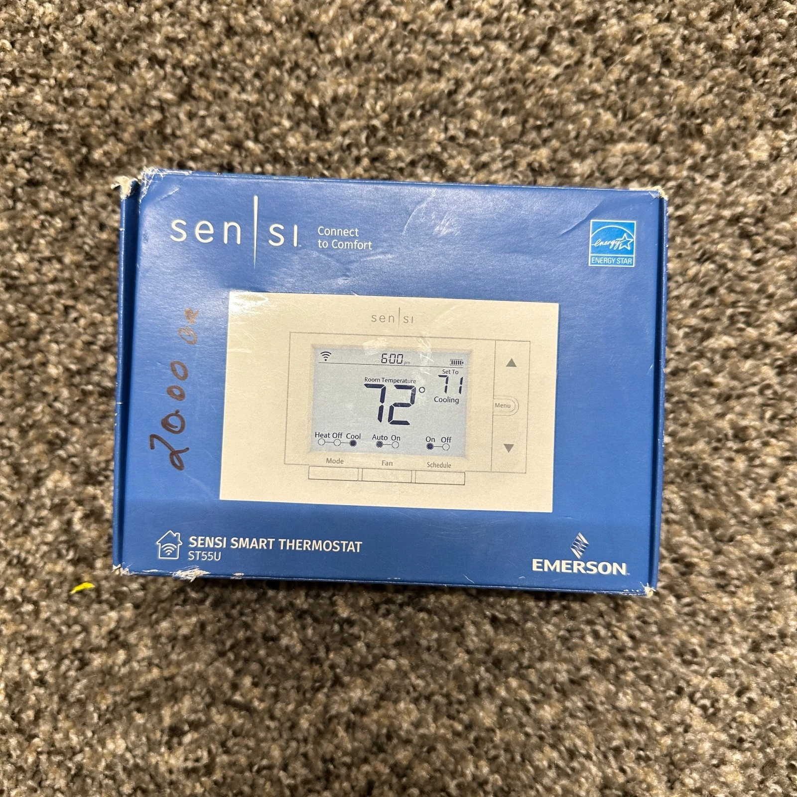 Emerson Sensi Smart Thermostat Touchscreen ST55U Programmable Wifi - Open Box