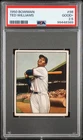 1950 Bowman Ted Williams #98 PSA 2.5