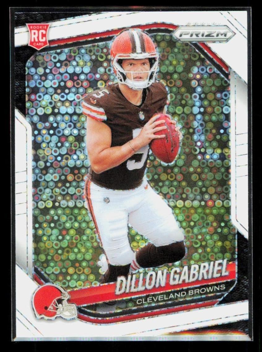 2025 Panini Prizm #372 Dillon Gabriel White Disco