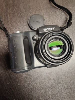 Sony Mavica MVC-CD500 5.0MP Digital Camera Black 3x Zoom Tested Works