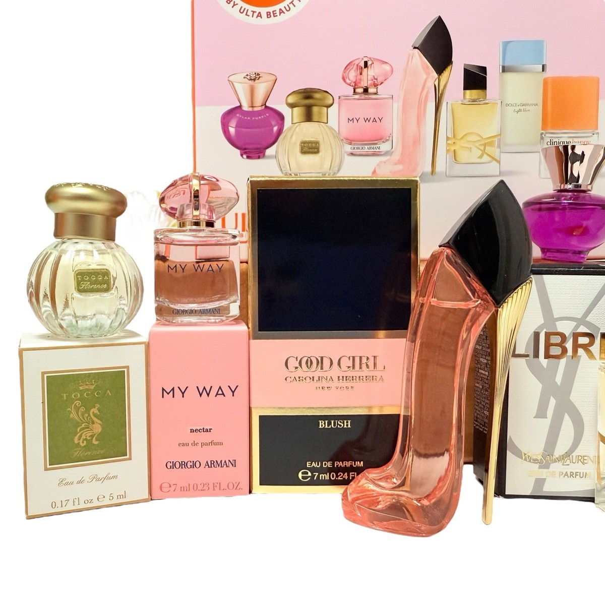 Ulta Mini Perfume Set 7 Piece 2025 Holiday Fragrance Scents of the