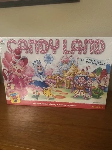 Vintage Brand New Sealed Milton Bradley 2001 Candy Land Board Game