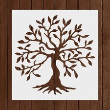 Tree Of Life Stencil, Reusable Tree Stencil, Art Stencil, DIY Craft Stencil, La
