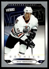 2005-06 Upper Deck Victory Update Kyle Brodziak RC Edmonton Oilers #263