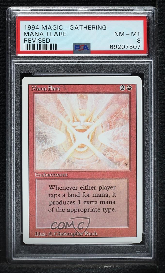 Mana Flare Magic: Revised Edition PSA 8 1994