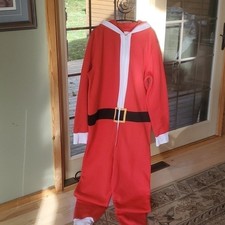 Aeropostale Santa 65"L Sz. L/XL 1 pc Outfit Costume Lounge Pajamas