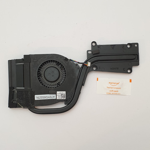 Dell Latitude E6540 Kühler Lüfter Wärmeleitpaste Heatpipe Fan Cooler Heatsink